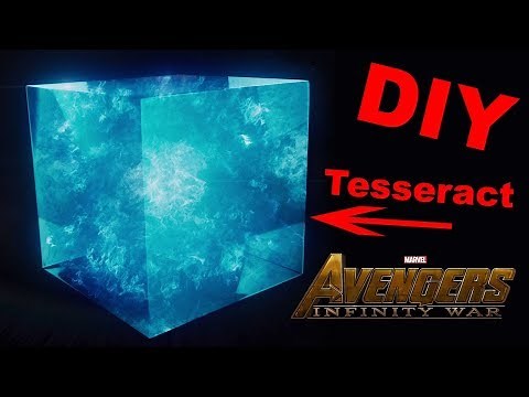 How To Make A Tesseract - DIY Infinity Stones - Space Stone
