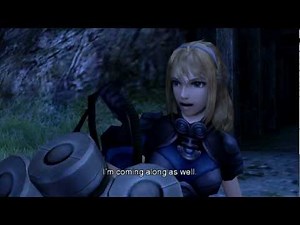 (Wii) Xenoblade Chronicles HD Cutscene 009 - Meeting Fiora at Tephra Cave Entrance - ENGLISH