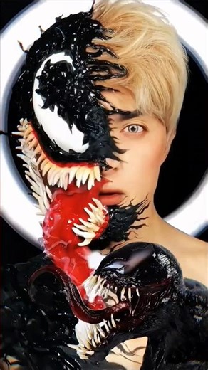 Venom Sfx Makeup Tutorial Transformation #makeup #venom