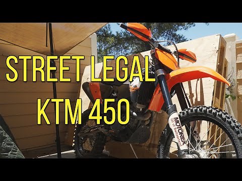 KTM 450 XCF Street Legal Kit