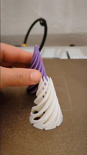 3D Printed Impossible Passthrough Cone