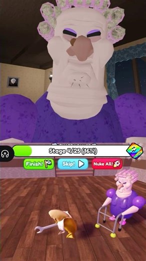 Roblox Escape Grumpy Granny 😱ObbyScary Jumpscare!