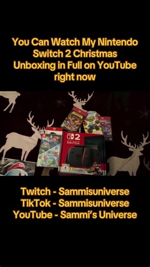 Nintendo Switch 2 Christmas Unboxing - Full Experience