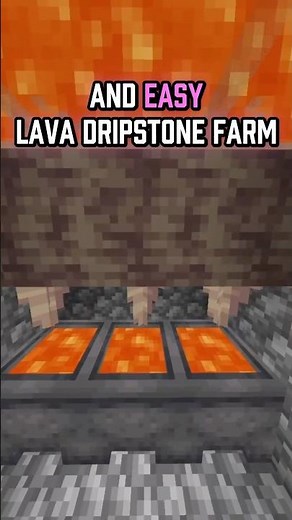Easy Lava Farm in Minecraft