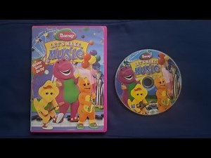 Closing to Barney: Let's Make Music 2006 DVD