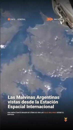 En el marco del 2 de abril, se viralizó una impactante imagen de las Islas Malvinas Argentinas…