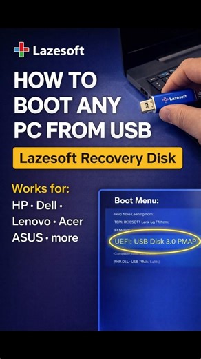 How to Boot Any PC from USB (F12 Guide)