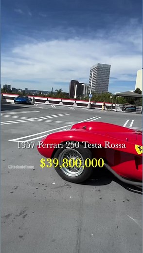 55K views · 867 reactions | This car is worth over 40 Million dollars  #ferrari | Daniel Mac | Facebook