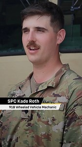 Are you one of those people who can fix anything? As a 91B Wheeled Vehicle Mechanic, you'll get to work on vehicles no one else will. You'll gain hands-on experience and training that translates to a civilian career. Check out the job linked in comments. | National Guard