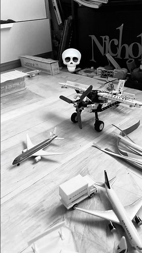 My Lego Cessna 172 Compared to Daron Planes #aviation #modelairport #modelairplane #daron #cessna172