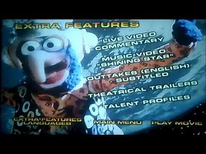 DVD Menu Walkthrough to Muppets from Space (Request Video for A Smith)