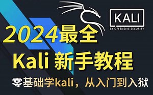 2024B站最新的Kali入门教程！！Kali Linux渗透测试远控木马技术，全程手把手教你从入门到精通，7天学会