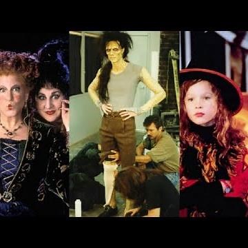 Abracadabra( Hocus Pocus) Bastidores Inéditos, E antes e Depois do Elenco do Filme. #Disney