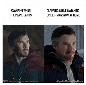 Go on, clap and cheer your heart out AT the theater. Experience #SpiderManNoWayHome exclusively in movie theaters now! | Spider-Man