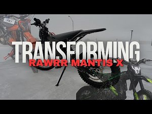 Rawrr Mantis, Mantis 72V X Factory FX Graphics How To - Transforming the Mantis X 72V Full Video