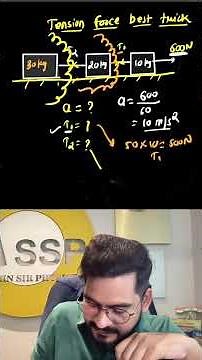 Sirf 10 Sec Mein Tension Force Solve 😱 | NEET Physics Trick 🔥 | ssp sir