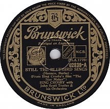 Bing Crosby / Bing Crosby And Connie Boswell - Still The Bluebird Sings / An Apple For The Teacher