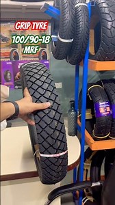 Mota tyre ✅ Splendor plus ke liye 100/90-18 MRF ❤️‍🔥 #mrftyre #alloywheel #splendor #motatyre