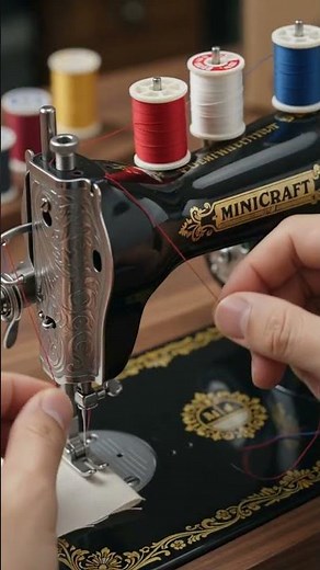 MiniCraft sewing machine #miniature #unboxing #classicminiature