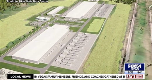 Meta announces new $800 million Aiken Data Center
