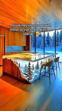 Absolutely obsessed with these active scene kitchen islands!🤯🤯