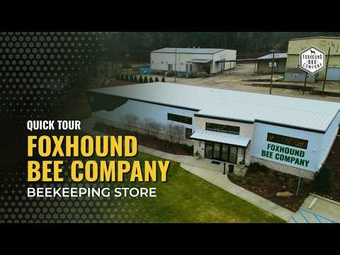 Walk Through Our Beekeeping Store (Quick Foxhound Bee Co Tour)