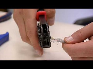 HOW TO CRIMP RJ-45 PLUG CORRECTLY / LINKBASIC