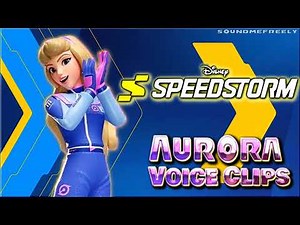 All Princess Aurora Voice Clips • Disney Speedstorm • All Voice Lines • 2025 (Kate Higgins)