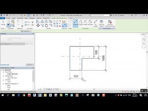L section family for columns in REVIT 2018