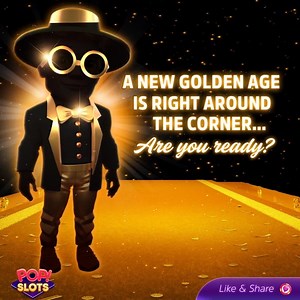 🏆 Hey, Golden POPs! ⭐ Something amazing is coming soon! ✨ A NEW! Golden Age is right around the corner… 🗞 Got the missing piece? Tell us, please. 💛 Take your FREE CHIPS and get ready! 🎷 https://popslots.casino/3kmYANf | Pop Slots Casino