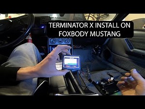 Foxbody Mustang Terminator X Install + First Start Tips