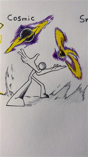 How to draw stickman with ( Electric, Cosmic, Snake)✨