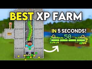 NEW BEST XP FARM in Minecraft Bedrock 26.5+!
