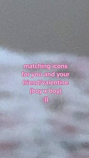 Matching BoyxBoy Anime Valentine's Day Icons