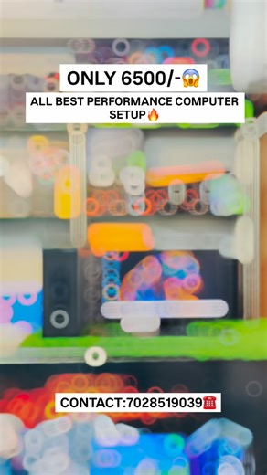 RAM WAGHMARE on Instagram: "ALL BEST PERORMANCE COMPUTER SETUP ONLY 6500/-😱🥳 . . . . . . . #computer #pcsetup #setups #gamingpc #pcbuild"