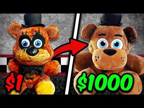 $1 VS $1000 FNAF Plush