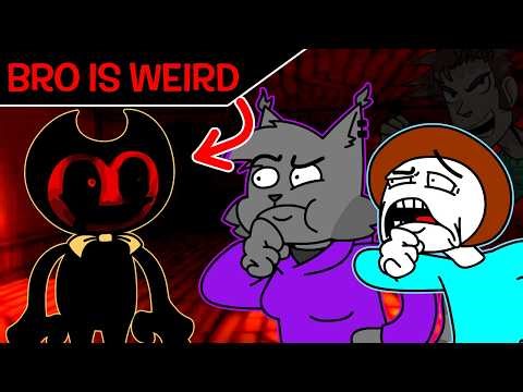 Evil Freaking Bendy (Weird Bendy Versions) | ft. TOBUSCUS!!!