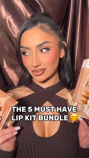 Glamlite Cosmetics on Instagram: "Craving a Sweet Treat? 🍫 Let’s get into the 5 Most VIRAL Lip Kits, now available in one bundle exclusively on www.Glamlite.com 🤭 Get all 5 viral lip kits for JUST $60 (A $94 value) - That’s only $12 each with savings of $34! 💋 ☕️Hot Cocoa Lip Kit 🍷Red Wine Lip Kit 🤎Cinnamon Swirl Lip Kit 🧁Pink Frosting Lip Kit 🍩Glazed Donut Lip Kit Let us know which one of these is your favorite, did you secure your VIP Lip Kit Bundle? 👀 Don’t wait, these won’t last long
