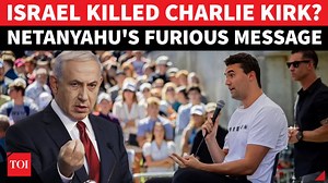 #BenjaminNetanyahu blasts ‘insane’ claims linking #Israel to #CharlieKirk assassination, calls for unity Israeli Prime Minister Benjamin Netanyahu has furiously rejected online conspiracy theories suggesting Israel’s involvement in the assassination of U.S. conservative activist Charlie Kirk. He paid tribute to Kirk as a “great human being” and a staunch defender of Israel, recalling a recent conversation about his planned trip to the country. | The Times of India