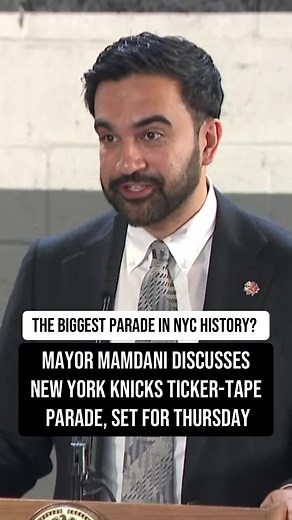 The New York Knicks will ride through the famed Canyon of Heroes on Thursday during what will be the first ticker-tape parade in franchise history.