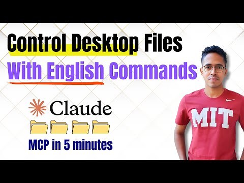 This MCP server can manipulate your Desktop - Just 5 minutes to setup | Claude Desktop + FileSystem