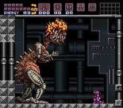 Super Metroid - Mother Brain Battle