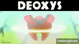 Pokemon Advanced - Deoxys on Make a GIF
