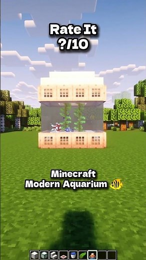 Minecraft Modern Aquarium🐠