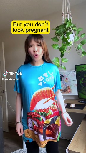 Tiny Asian Girl Proudly Shows Off Pregnancy in 3rd Trimester