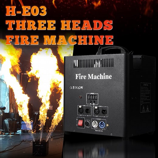 Come and own the hottest 3-head fire machine of MOKA SFX
