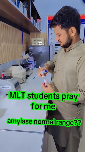 Understanding Amylase Normal Range for MLT Students