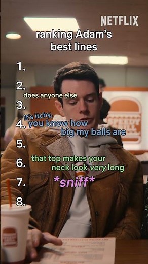 Adam's best lines in Sex Education