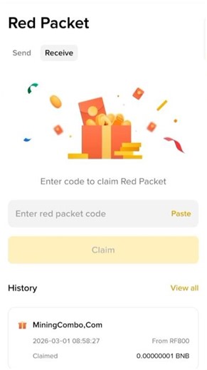 1st March 2026 binance red pocket code || #binance #redpockercode #redpocket