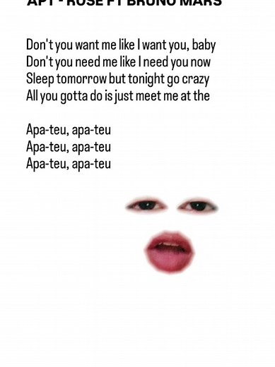 Exploring the Meaning of Apt with Rose and Bruno Mars | Lyrics Included